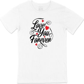 Cix Love You Forever Beyaz T-shirt