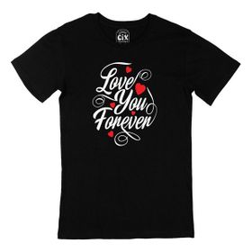 Cix Love You Forever Siyah T-shirt