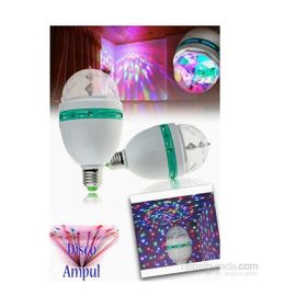 Cix LY-399 Duylu Renkli Led Döner Başlıklı Disko Ampulü