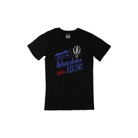 Cix Macera Seni Bekliyor Siyah T-shirt