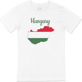 Cix Maceristan Haritalı ve Bayraklı Beyaz T-shirt
