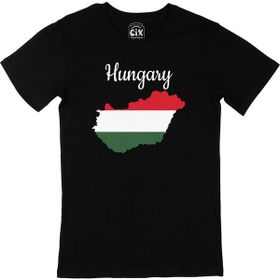 Cix Maceristan Haritalı ve Bayraklı Siyah T-shirt