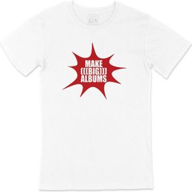 Cix Make Big Albums Beyaz T-shirt