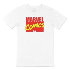 Cix Marvel Comics Beyaz T-shirt