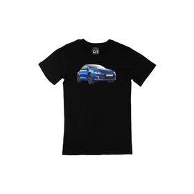 Cix Mavi Coupe Araba Siyah T-shirt