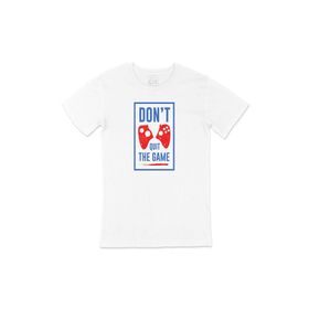 Cix Mavi Don't Quit the Game Beyaz T-shirt