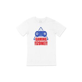 Cix Mavi Gaming Zone Beyaz T-shirt