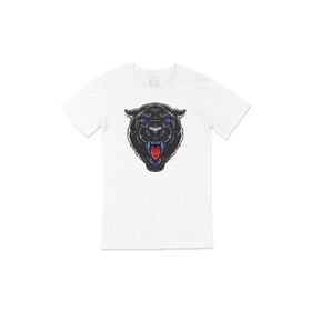 Cix Mavi Gözlü Panter Beyaz T-shirt