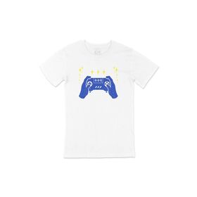Cix Mavi Joystick Beyaz T-shirt