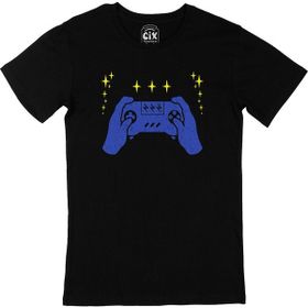 Cix Mavi Joystick Siyah T-shirt
