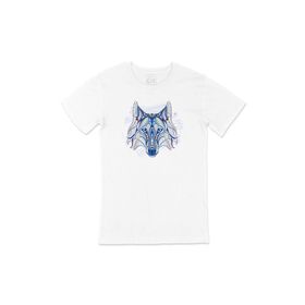 Cix Mavi Kurt Beyaz T-shirt