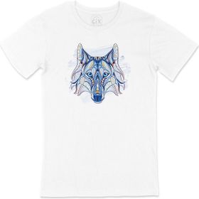 Cix Mavi Kurt Beyaz T-shirt