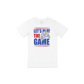 Cix Mavi Lets Play the Game Beyaz T-shirt
