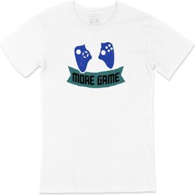 Cix Mavi More Game Beyaz T-shirt