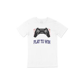 Cix Mavi Play to Win Beyaz T-shirt