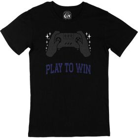 Cix Mavi Play to Win Siyah T-shirt