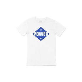 Cix Mavi Power Beyaz T-shirt