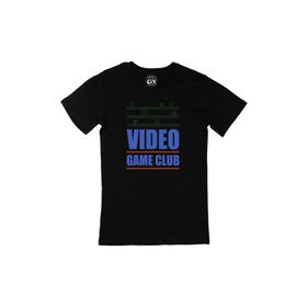 Cix Mavi Video Game Club Siyah T-shirt