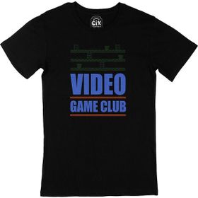 Cix Mavi Video Game Club Siyah T-shirt