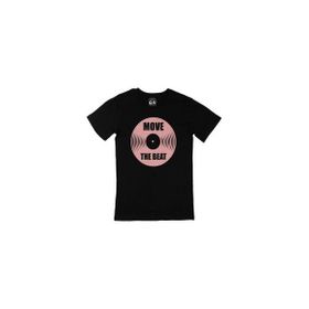 Cix Move The Beat Baskılı Siyah Unisex T-shirt