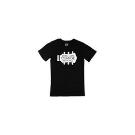 Cix Music Can Change The World Baskılı Siyah Unisex T-shirt