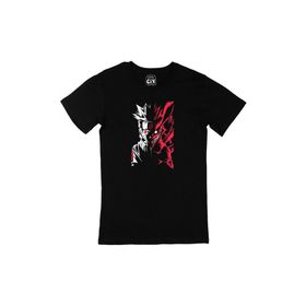 Cix Naruto Evil Baskılı Siyah Unisex T-shirt