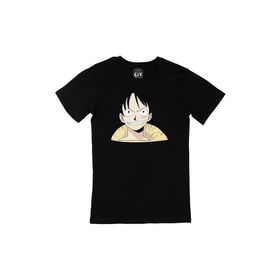 Cix One Piece Monkey D. Luffy Baskılı Siyah Unisex T-shirt