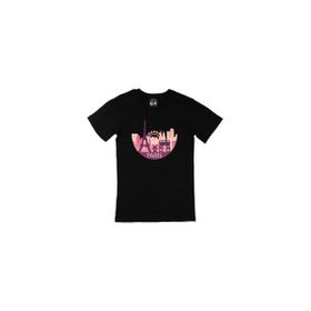 Cix Paris Baskılı Siyah Unisex T-shirt