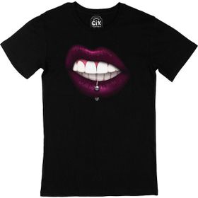 Cix Pitbull Baskılı Siyah Erkek T-shirt
