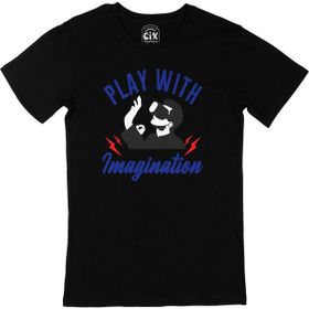 Cix Play Your Imagination Baskılı Siyah Erkek T-shirt