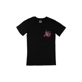 Cix Pokemon Mega Gengar Siyah Erkek T-shirt