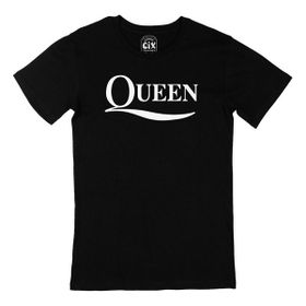 Cix Queen Rock Baskılı Siyah Erkek T-shirt