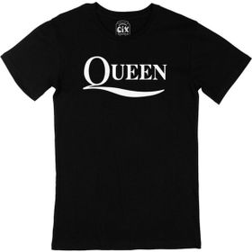 Cix Queen Rock Baskılı Siyah Erkek T-shirt