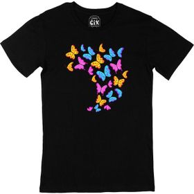Cix Red Kit Lucky Luke Baskılı Siyah Erkek T-shirt