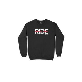 Cix Ride Bike Bisikletçi Siyah Erkek Sweatshirt