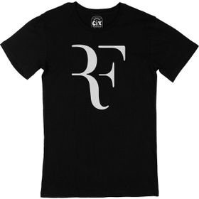 Cix Roger Federer Rf Siyah Erkek T-shirt