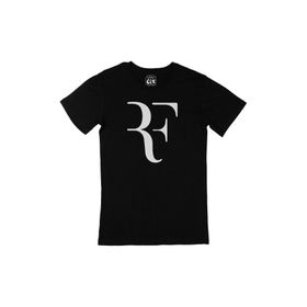 Cix Roger Federer Rf Siyah Erkek T-shirt