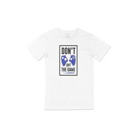 Cix Siyah Don't Quit the Game Cep Logo Tasarımlı Siyah Erkek T-shirt