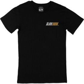 Cix Slam Dunk Basket Cep Logo Tasarımlı Siyah T-shirt