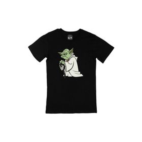 Cix Star Wars Yoda Siyah Erkek T-shirt