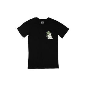 Cix Star Wars Yoda Siyah Erkek T-shirt