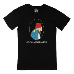 Cix Sultan Abdulhamit Siyah Erkek T-shirt