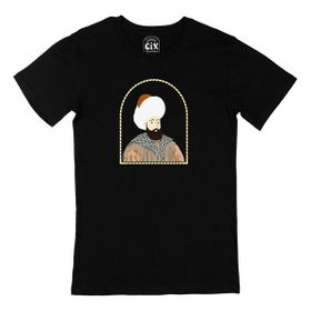 Cix Sultan Beyazıt Siyah Erkek T-shirt