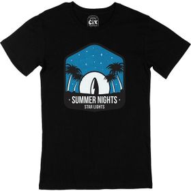 Cix Summer Nights Siyah Erkek T-shirt