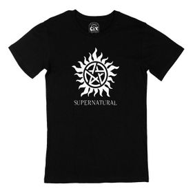 Cix Supernatural Siyah Erkek T-shirt