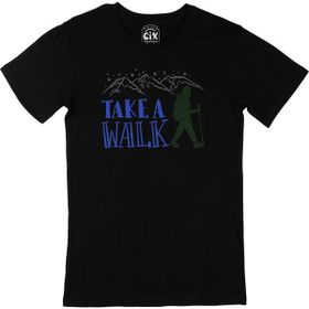 Cix Taka A Walk Siyah Erkek T-shirt
