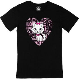 Cix Tatlı Kedicik Siyah Erkek T-shirt