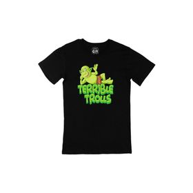 Cix Terrible Trolls Siyah Erkek T-shirt