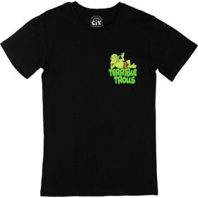 Cix Terrible Trolls Siyah Erkek T-shirt