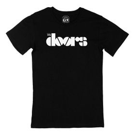 Cix The Doors Logolu Siyah Erkek T-shirt